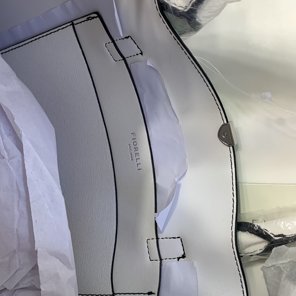 NEW FIORELLI SPRING STRIPED TOTE w/WHITE WALLET - Picture 12 of 12